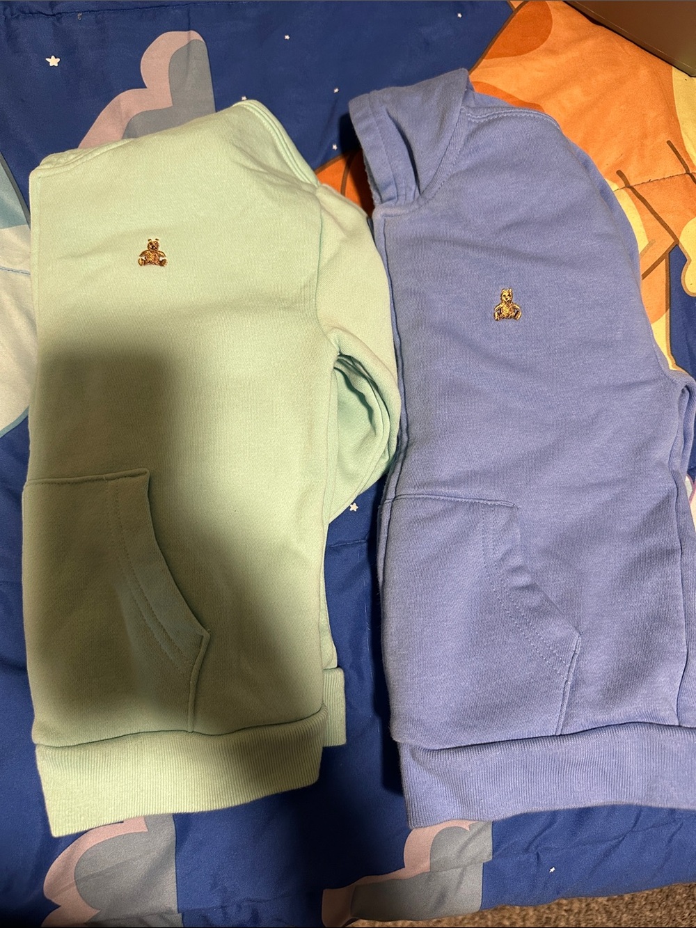GAP Kids Mint Green & Lavender Hoodies